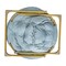 Flash Furniture Dusty AquaSoft Gold Faux Fur Folding Saucer Chair FV-FMC-025-DTAQ-SGD-GG - alternate 4